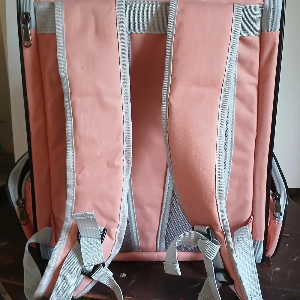 Unique Bargains Pet Backpack Foldable Pet Backpack for Cats and Small Dogs